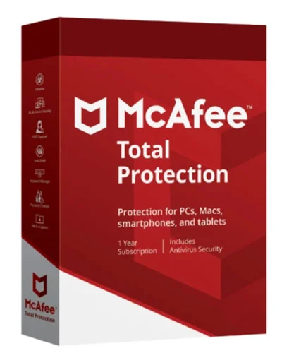 McAfee Total Protection 1-Device AntiVirus Software