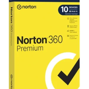 Norton 360 Premium,Antivirus software for 10 Devices